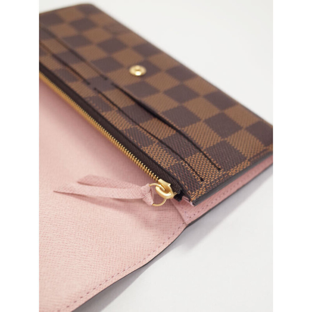 Louis Vuitton Damier Portefeuille Wallet Emily Bifold Long - Picture 4 of 5